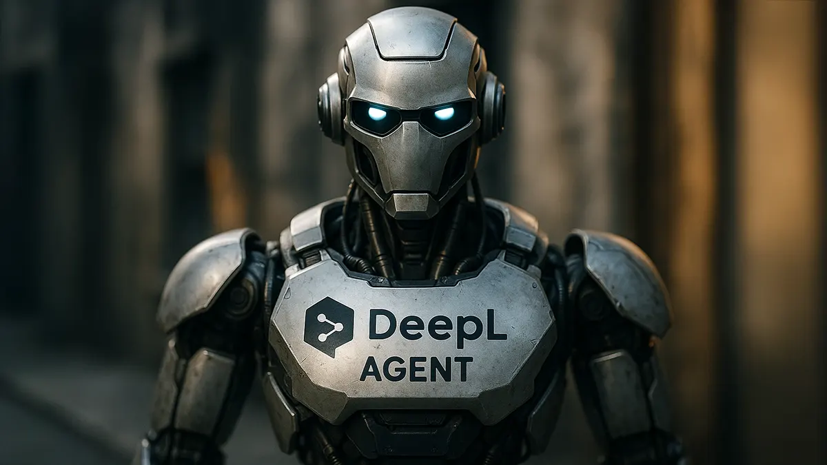 Ein Roboter von DeepL